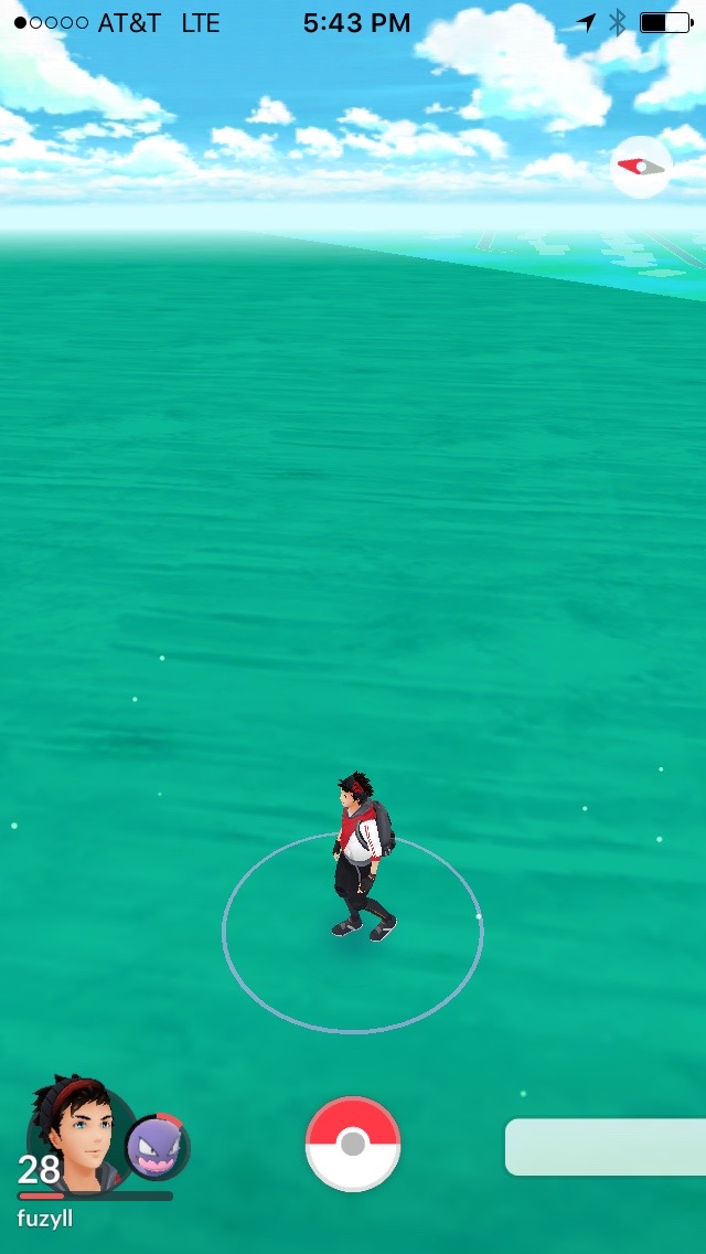 Pokémon GO in Earthquake Park